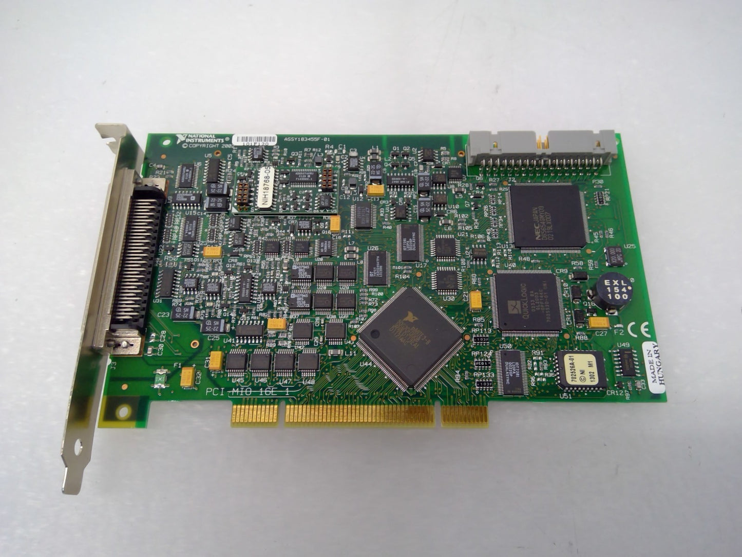 NI National Instruments PCI-MIO-16E-1 (PCI-6070E),Multifunction I/O DAQ PCI Card