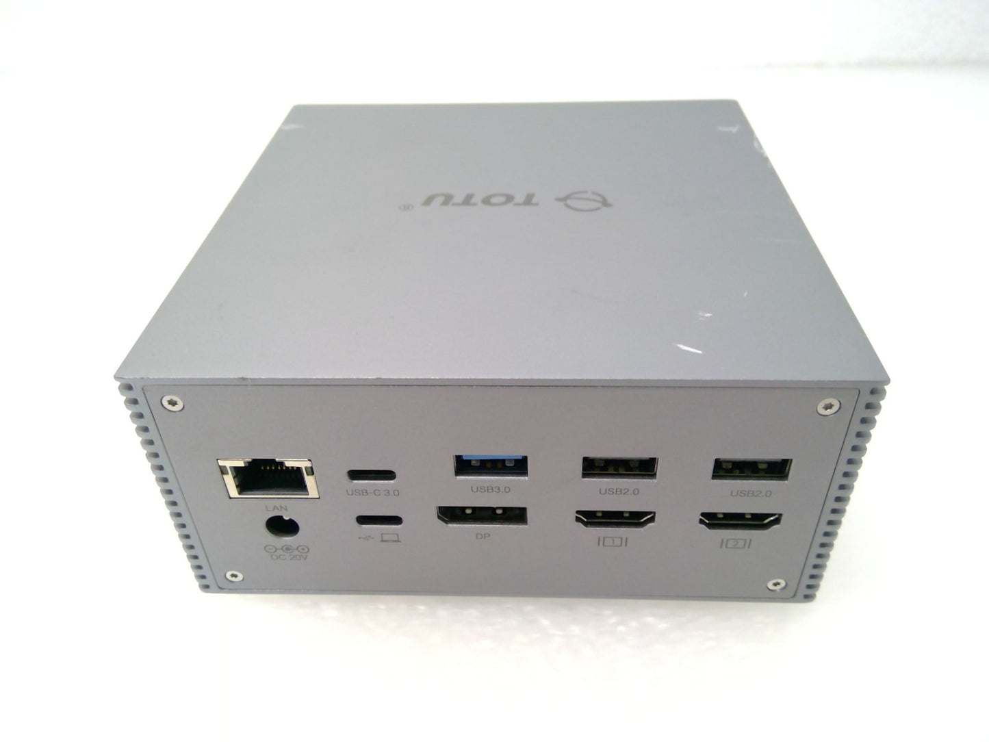 TOTU USB-C Triple Display Docking Station TT-DC001A *NO POWER ADAPTER*