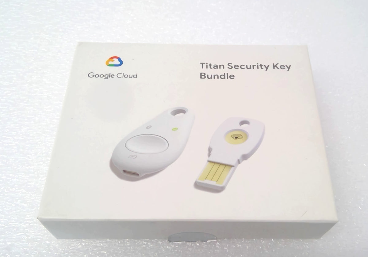 Open Box Google Titan Security Key K9T K13T Bundle USB Bluetooth NFC
