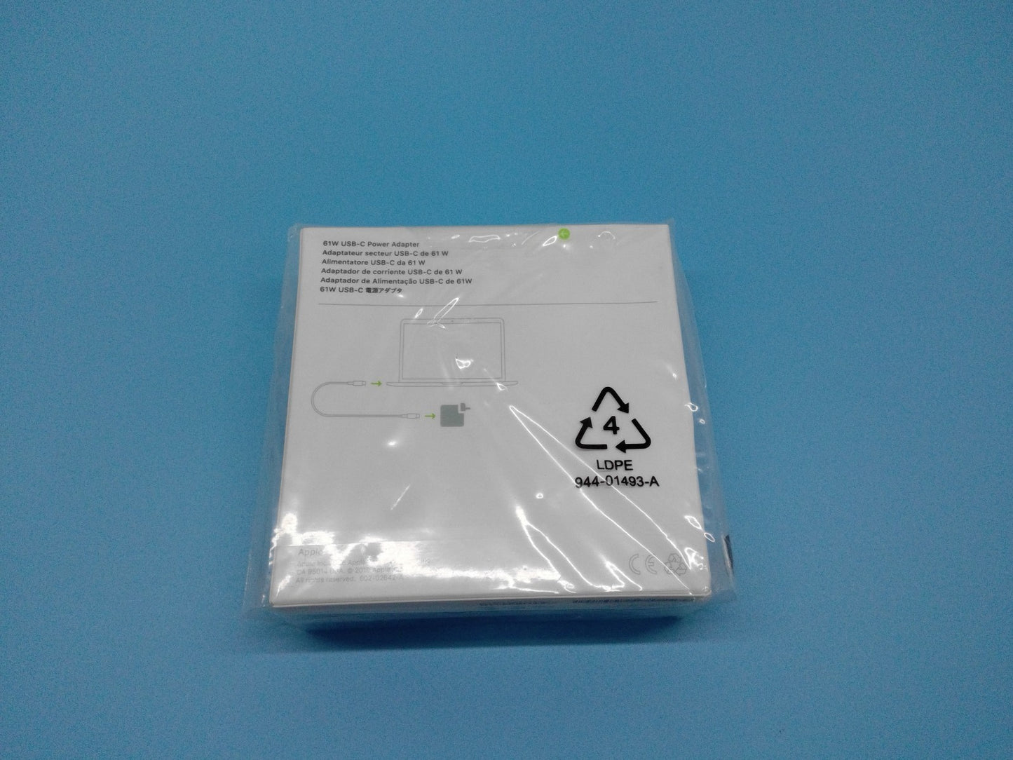 New/Sealed OEM Apple A1947 61W USB-C Power Adapter Wall Charger for MacBook Pro