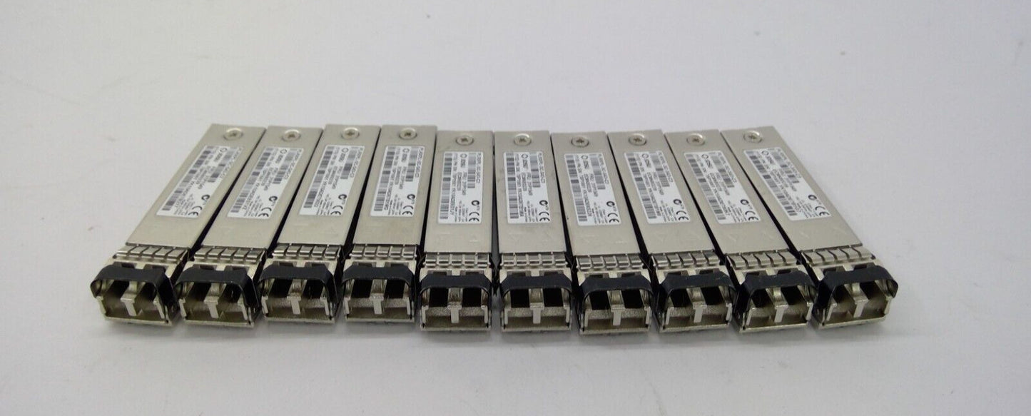 Lot of 10 PLRXPL-SC-S43-C3 31P1549 10Gb SFP+ Transceivers