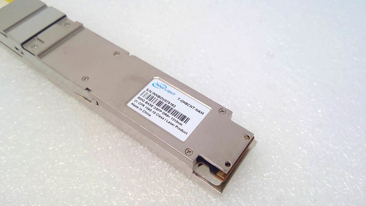 Innolight T-OH8CNT-NAM 800GBASE OSFP DR8+ 1310nm MPO-12 SMF Optical Transceiver