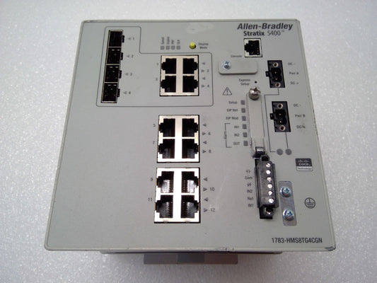 1783-HMS8TG4CGN Allen-Bradley Stratix 5400 managed industrial Ethernet switch