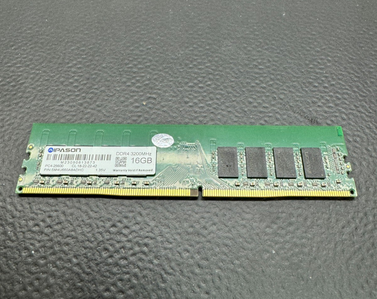 Ipason 16GB DDR4 3200MHz Desktop Memory RAM SM4U660A8ADHC