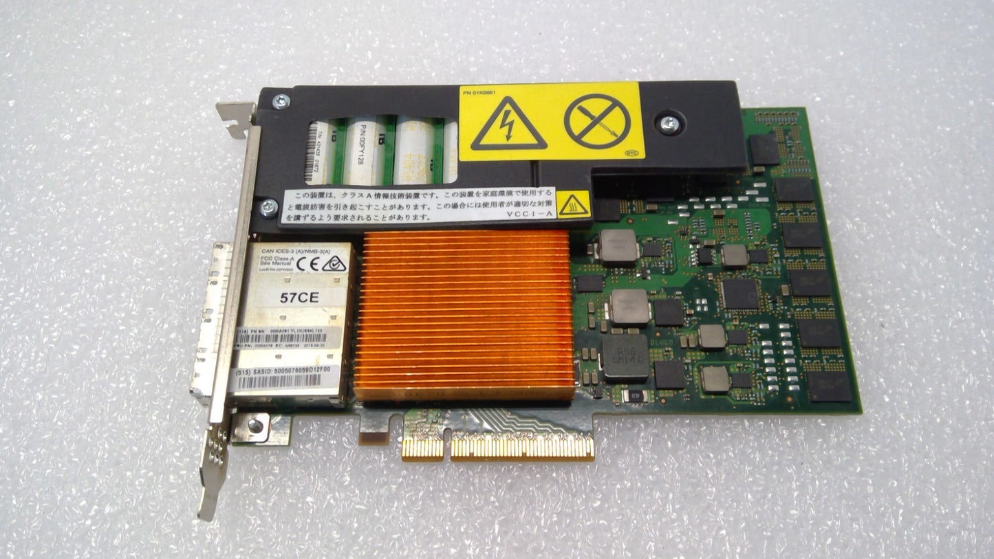 IBM 0MA079 Cache Quad-Port 6Gb x8 PCIe3 12GB RAID SAS Adapter 00MA081