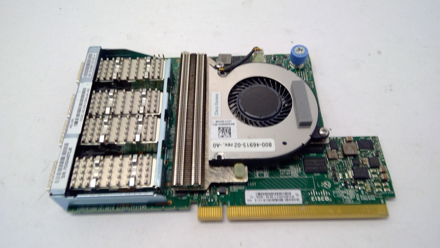 Cisco Quad-Port 10GB / 25GB SFP28 PCIe Network Interface Card UCSC-MLOM-C25Q-04