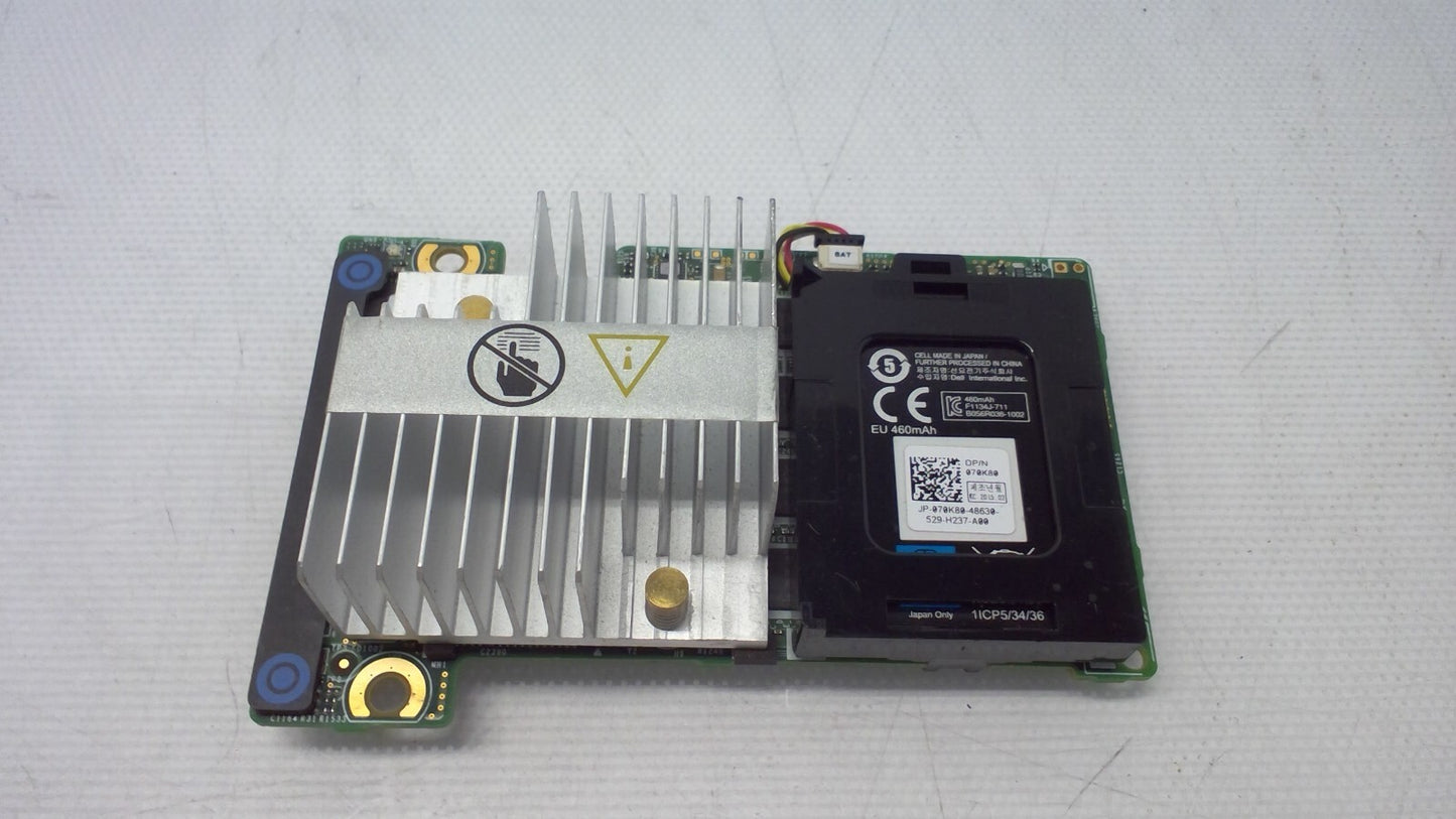 0TY8F9 DELL PERC H710P 6GBPS 1GB Mini Mono RAID Controller 0TTVVV w/ Battery