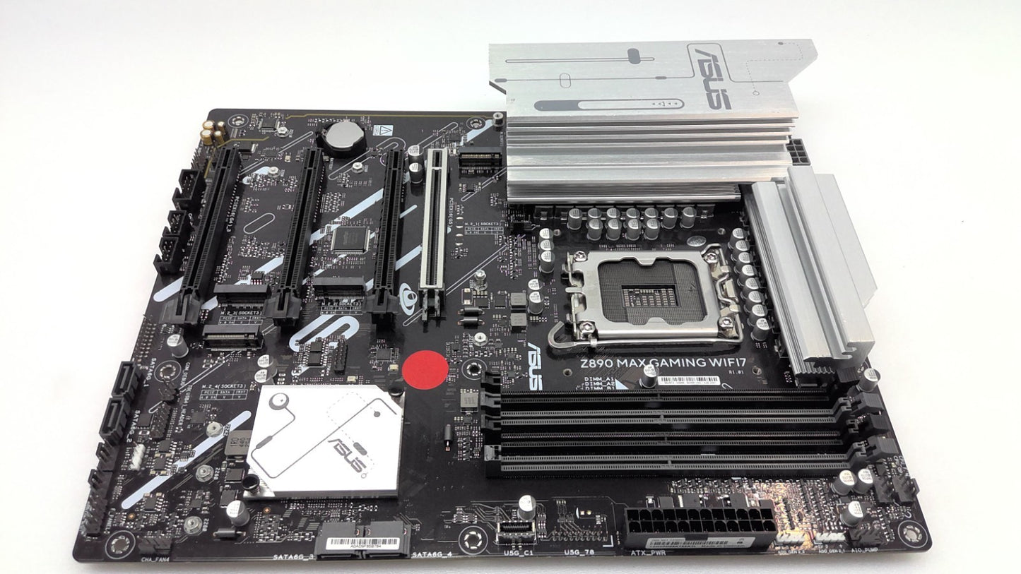 Lot of 3 *For Parts* ASUS B850M MAX GAMING WIFI &2X Z890 MAX GAMING WIFI7/Mixed