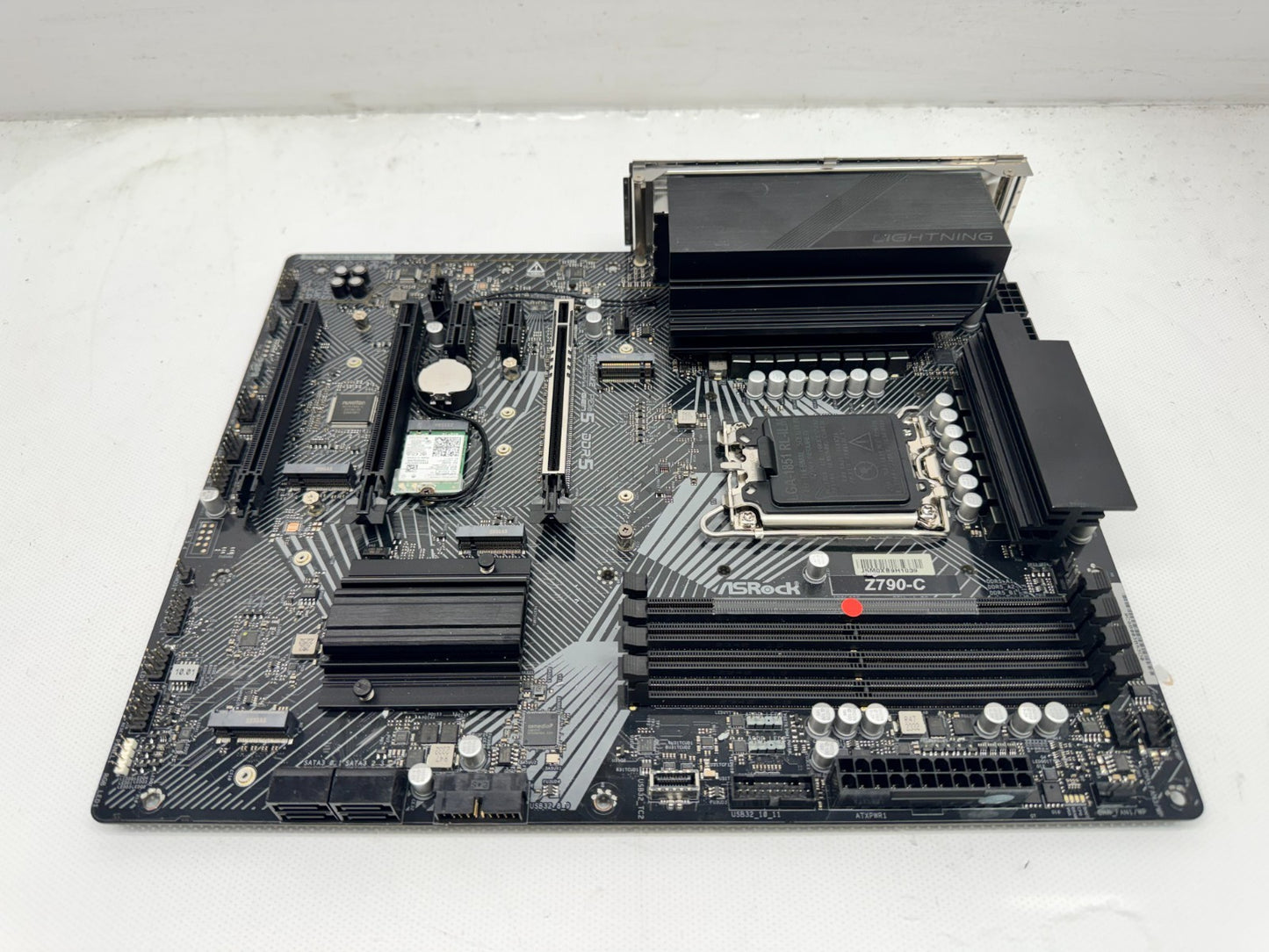ASRock Z790-C MotherBoard For Intel LGA1700 RAM A1 Not Working *READ*