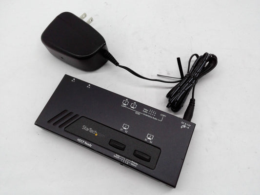 StarTech 2 Port HDMI Switch Automatic Priority Switching VS222HDQ CDE9E30225