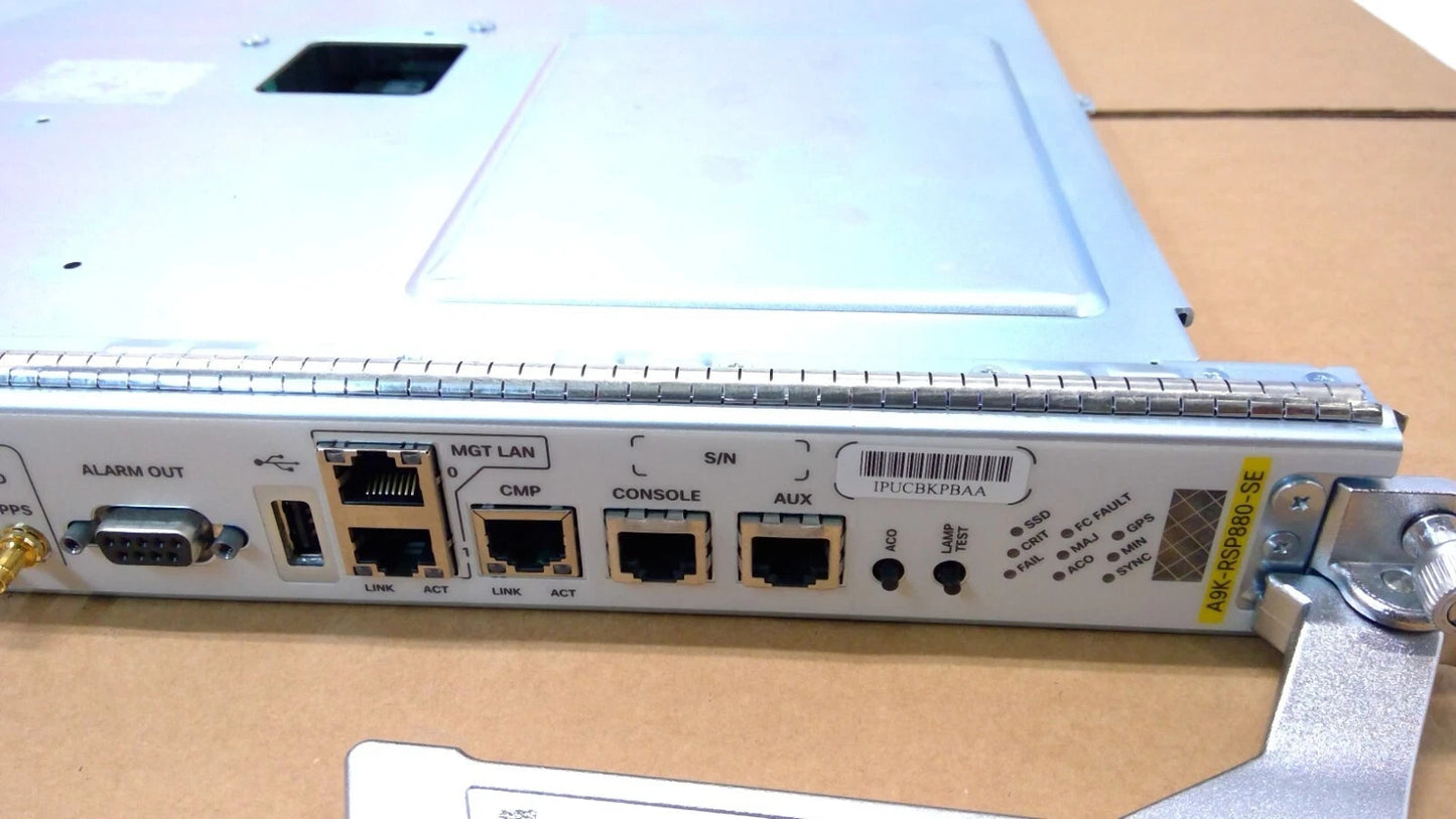 Cisco A9K-RSP880-SE Route Switch Processor 880 Line Card