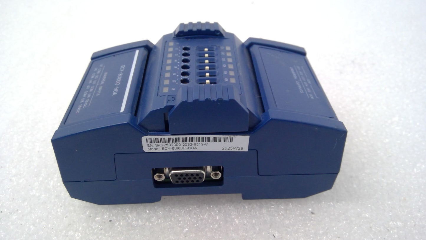 Distech Controls ECLYPSE 4 Point I/O Extension Module ECY-8UI6UO-HOA *Read*