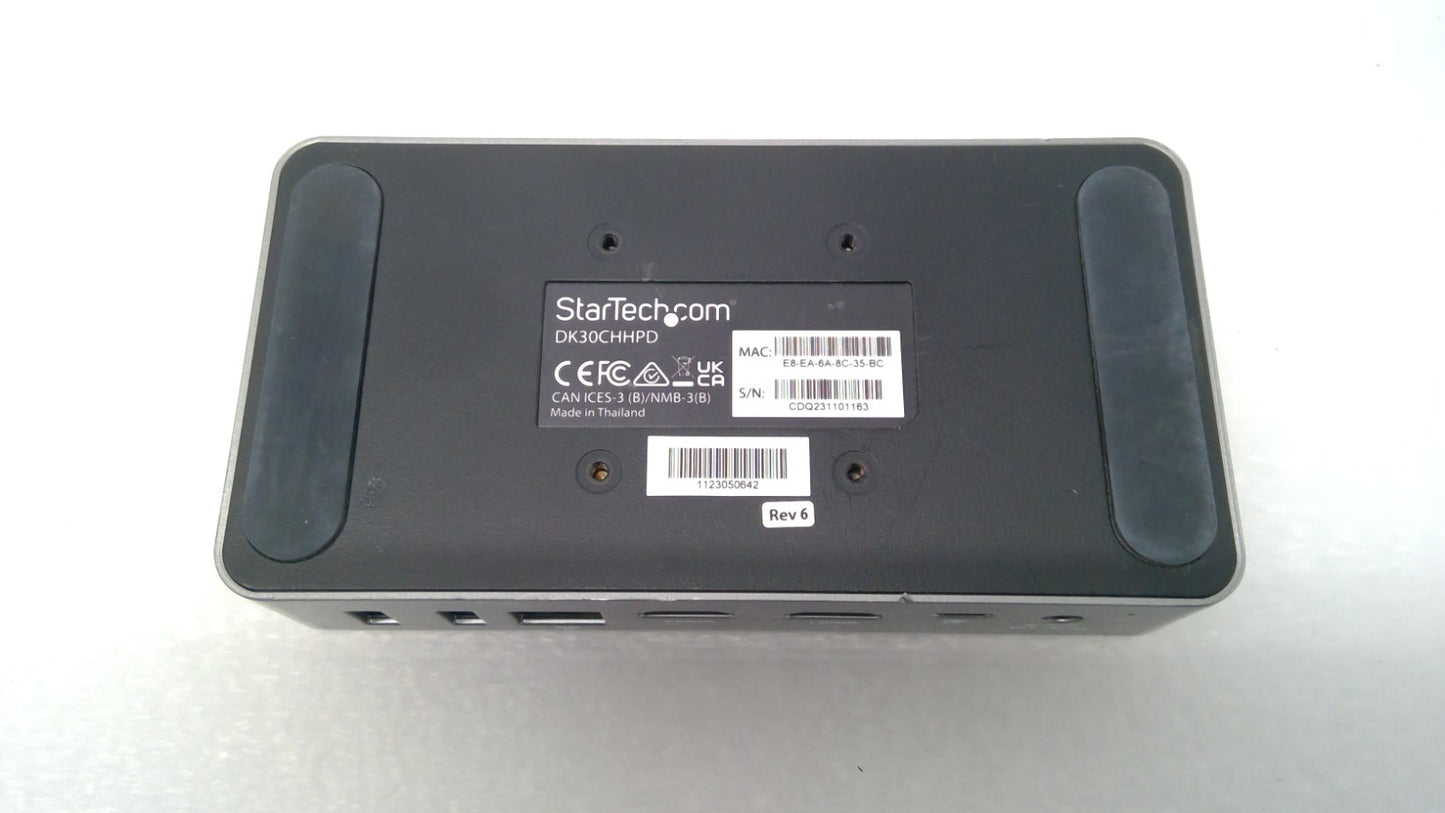 StarTech DK30CHHPD Dual USB-C HDMI Monitor Docking Station