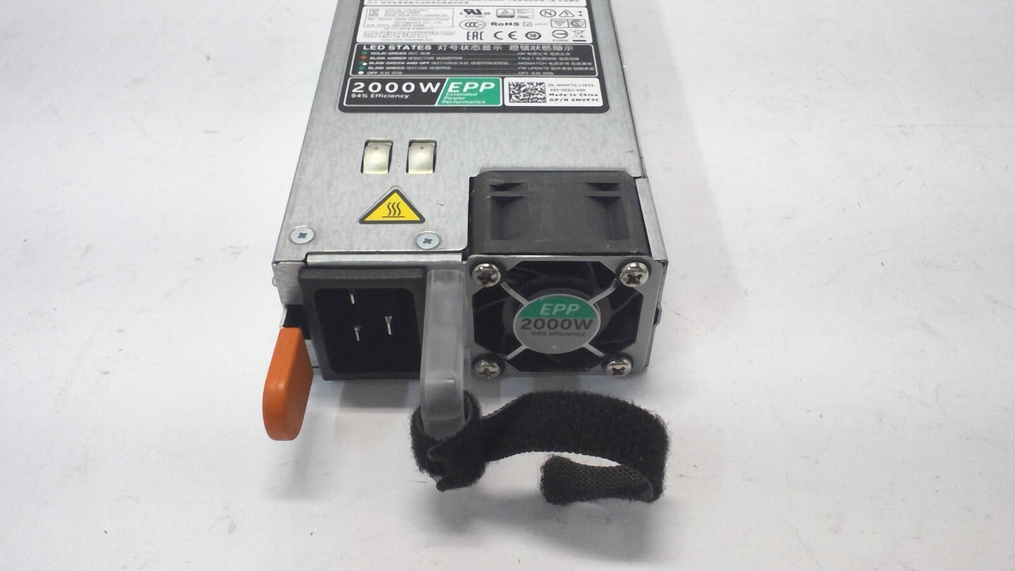 Dell PowerEdge 2000W 80 Plus Platinum D2000E Power Supply R740 R840 R940 -Assort