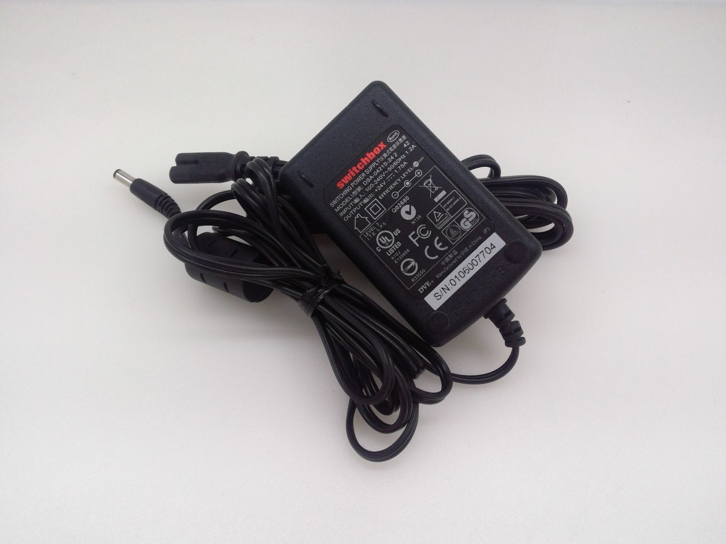Switchingbox/DVE Power Adapter DSA-0421S-24 2  24V  1.75A For DYMO Lable printer