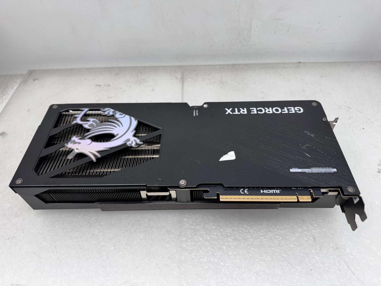 *For Parts* MSI GeForce RTX 5080 16G GAMING TRIO OC GDDR7 Grahphics Card