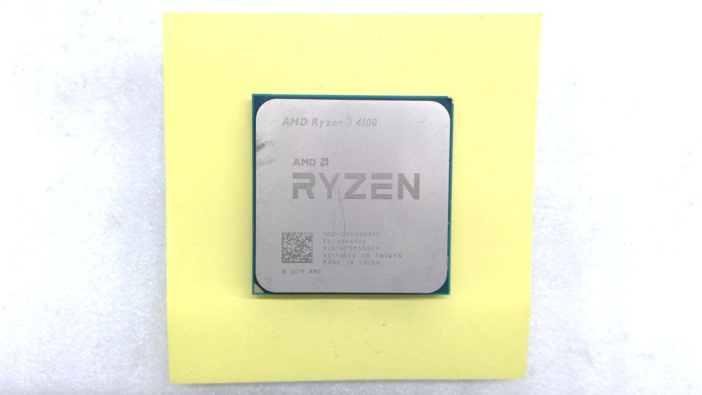 AMD Ryzen 3 4100 CPU Processor (3.8GHz, 4 Cores, 8 Threads, Socket AM4)