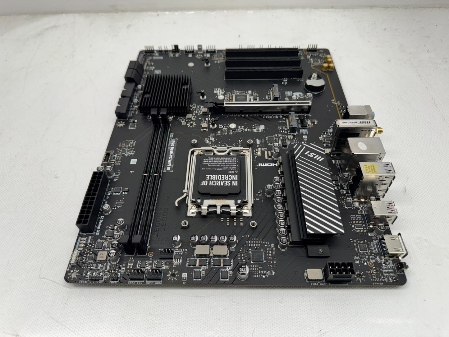 MSI PRO B650-VC WIFI III Desktop ATX Motherboard AMD B650 Chipset DDR5