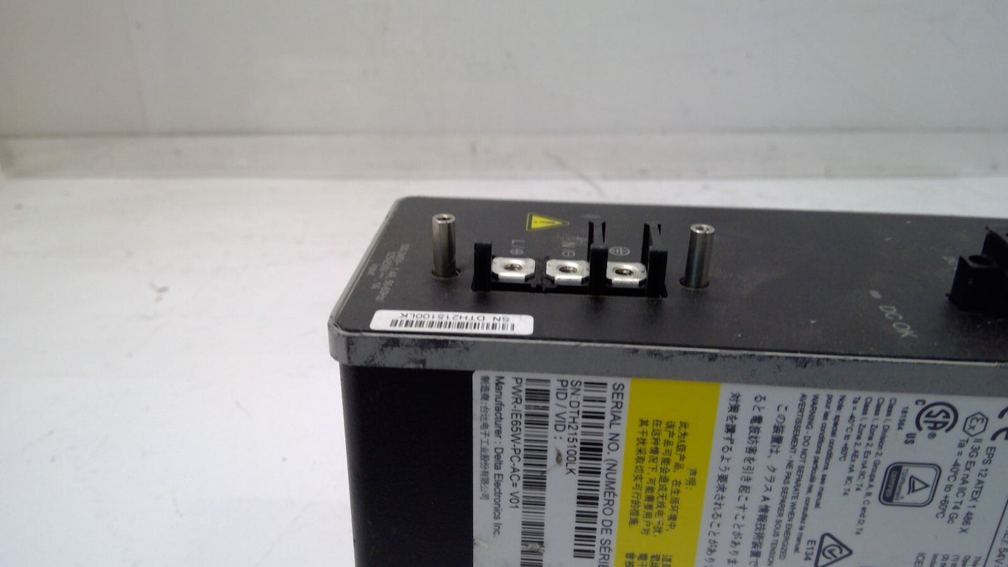 Cisco TPSN-65AB A Power Module Power Adapter PWR-IE65W-PC-AC *READ*