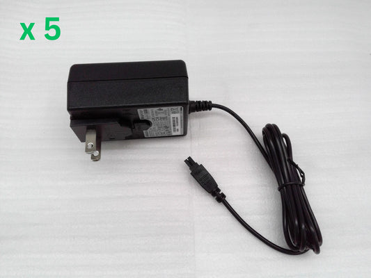Lot of 5 Genuine New Bright-Sign WA-36A12R 2-Pin 12V / 3A 36W AC Power Adapter