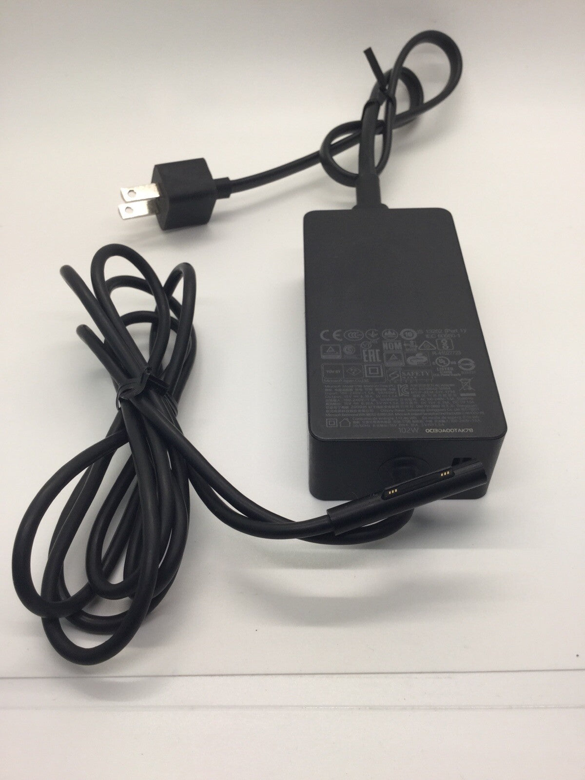 OEM Microsoft 102W AC  Adapter 15V  6.33A 1798 for Surface Book 2 Pro 3/4/5/6