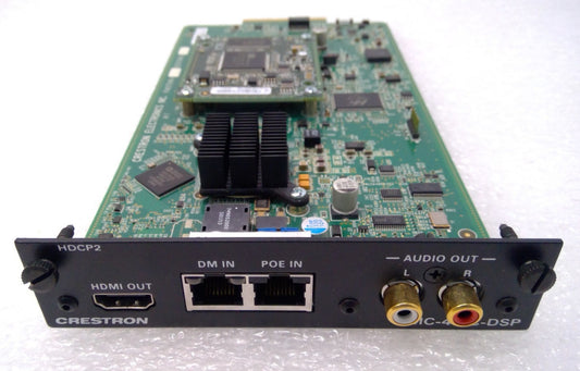 Crestron DMC-4K-C-DSP HDCP2 HDBaseT Certified 4K DigitalMedia 8G+ Input Card