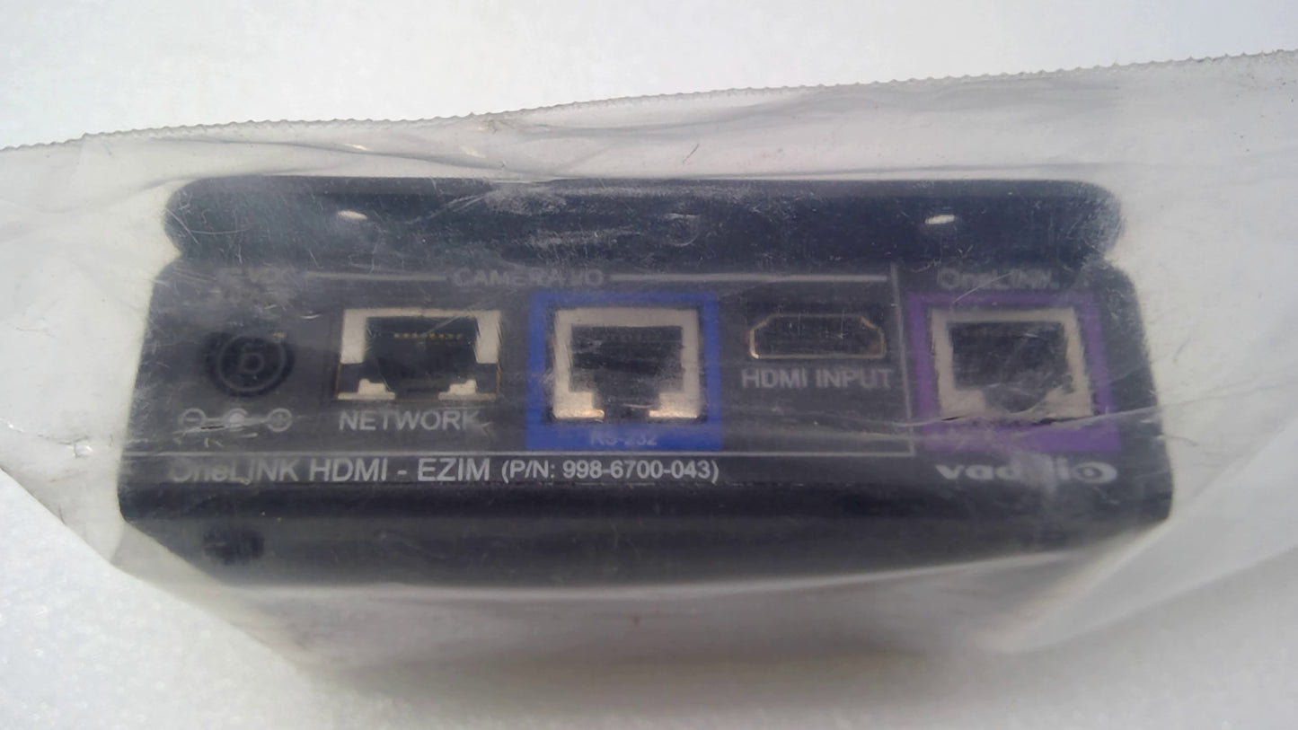 Vaddio 998-6700-043 OneLINK HDMI EZIM Camera Interface Module ONLY