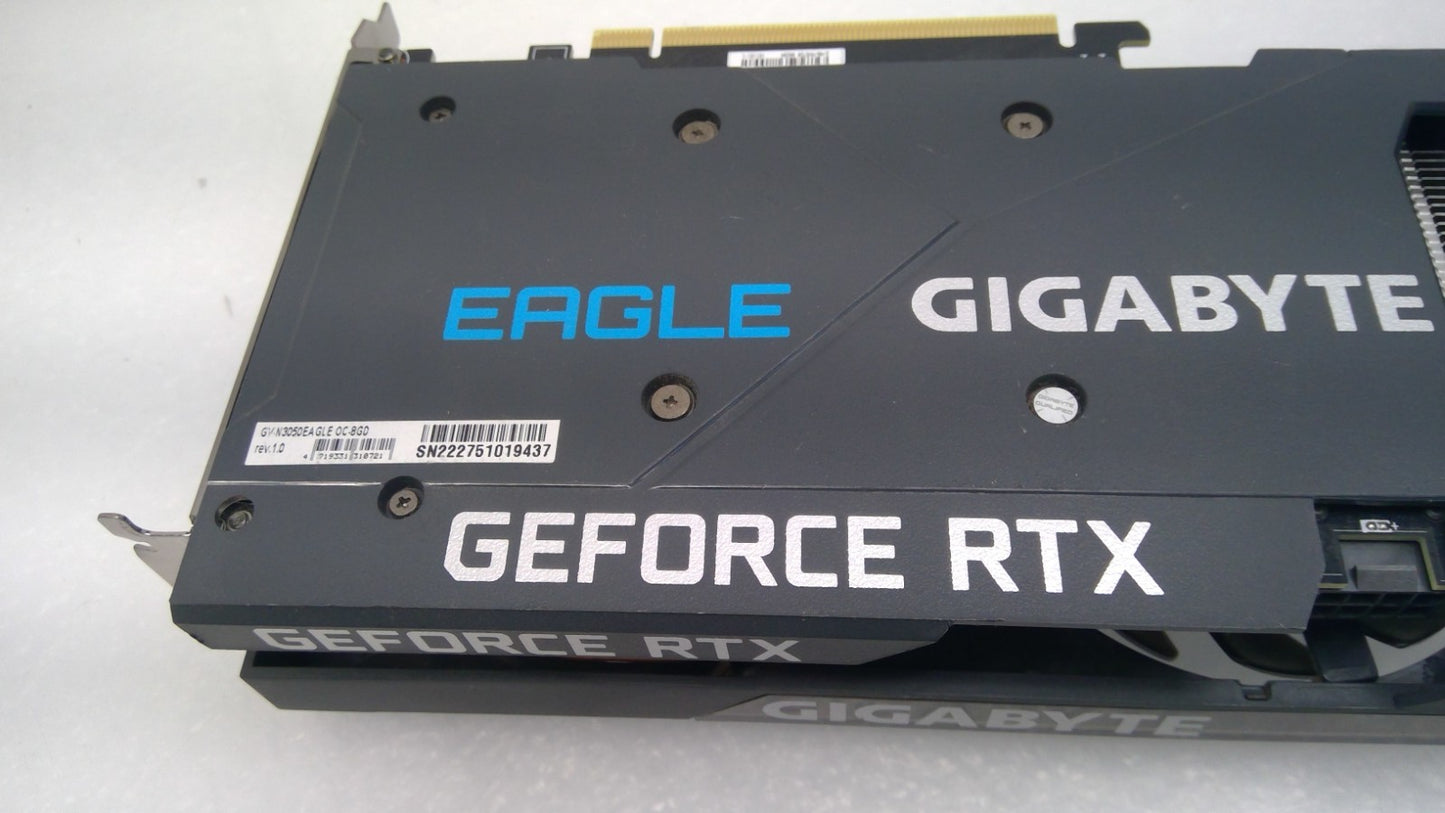 Gigabyte GeForce RTX 3050 EAGLE 8GB DDR6 Graphics Card GV-N3050EAGLE -8GD