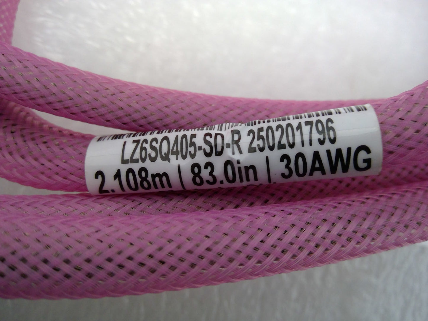 Luxshare 800G OSFP TO 800G OSFP DAC Cable 2.108m 30AWG LZ6SQ405-SD-R 1155842-03