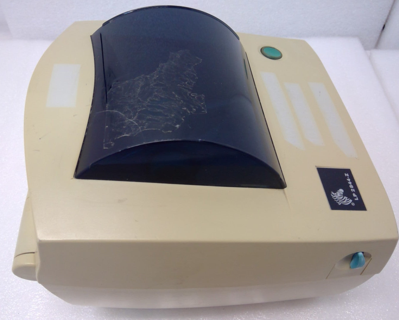 ZEBRA LP2844-Z Ethernet - USB -Serial  P/N 284Z-20400-0001 *Casing is defective*