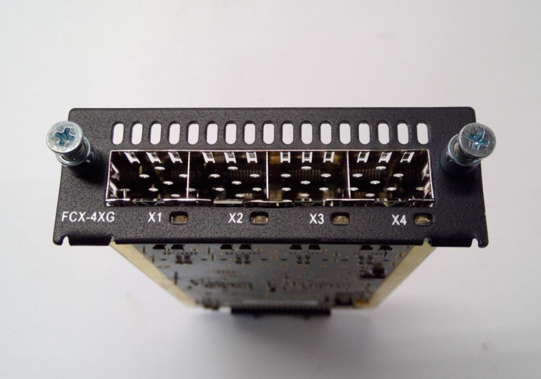 Brocade FCX-4XG 4-Port SFP+10Gb Ethernet Expansion Module FastIron