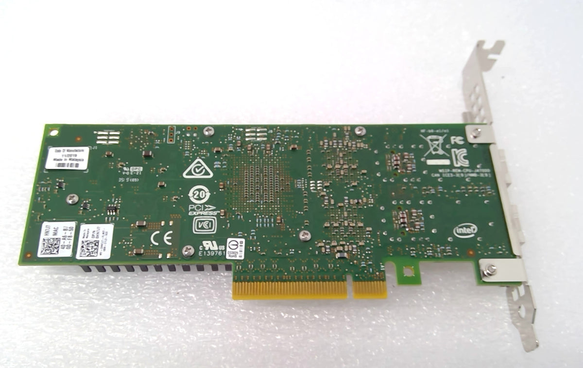 Dell Intel XXV710-DA2 Dual Port 25Gb SFP28 PCIe Network Adapter HN7J7 0HN7J7