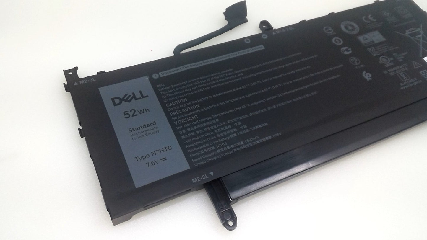 OEM N7HT0 52Wh Battery For Dell Latitude 9510 9520 P94F P95F 2-in-1 089GNG F68NR
