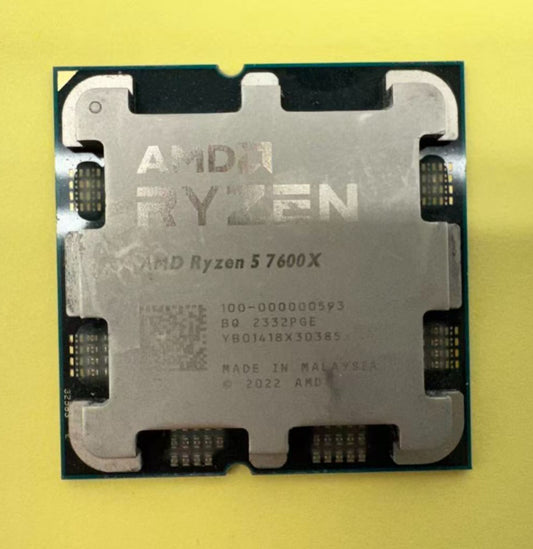 AMD Ryzen 5 7600X Desktop Processor 4.7GHz,6-Core Socket AM5