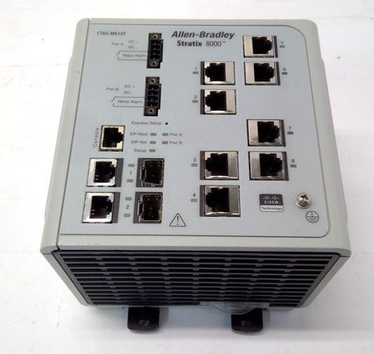 Allen Bradley 1783-MS10T Managed Ethernet Switch  Stratix 8000