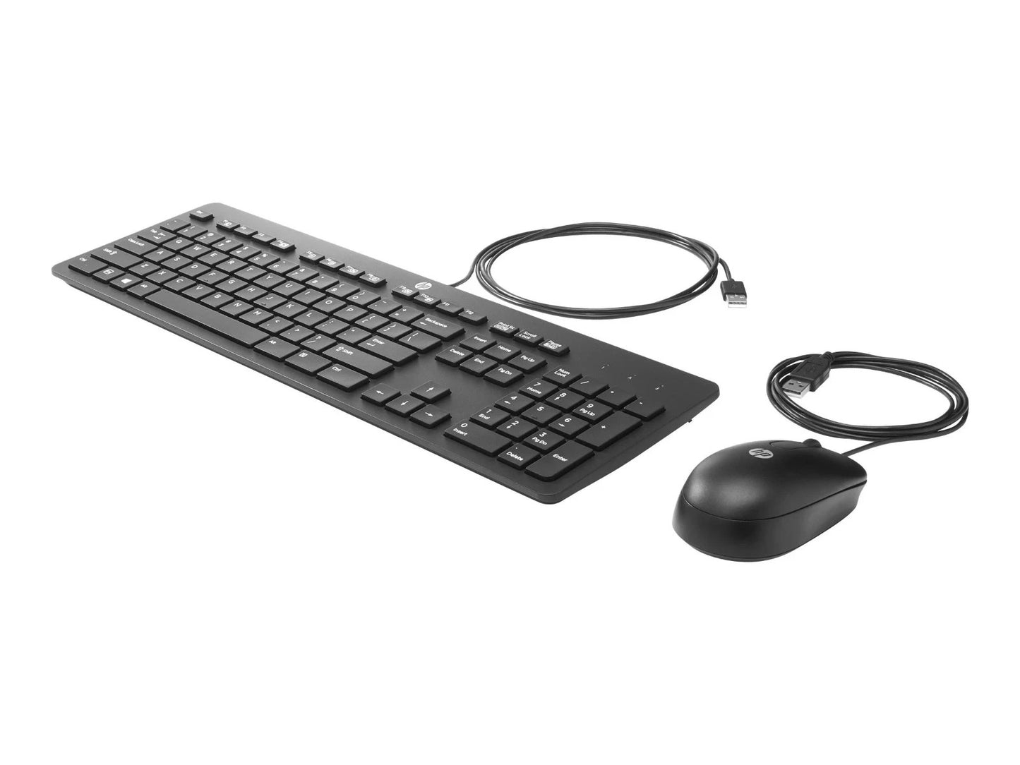 HP Slim USB Wired Keyboard & Mouse Combo – T6T83AA SK-2120/SM-2027