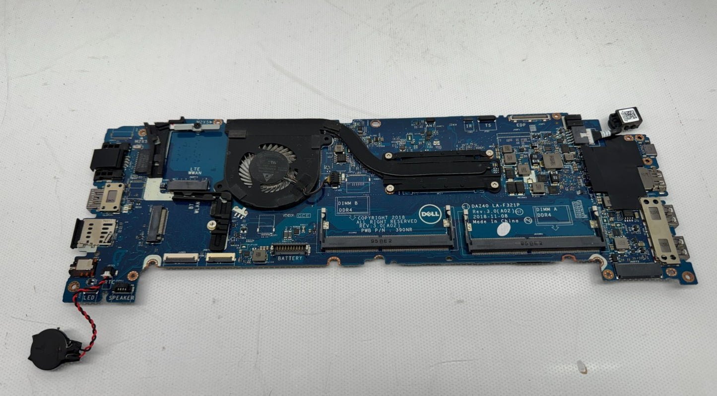 Dell Latitude 7490 Motherboard i7-8650U@1.9GHz LA-F321P