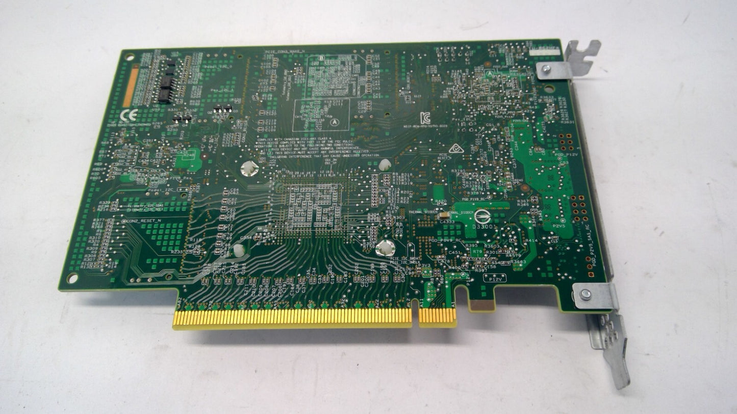 824019-001 HP U.2 NVMe 3-Port PCI-E Bridge RAID Controller Card 708724-001