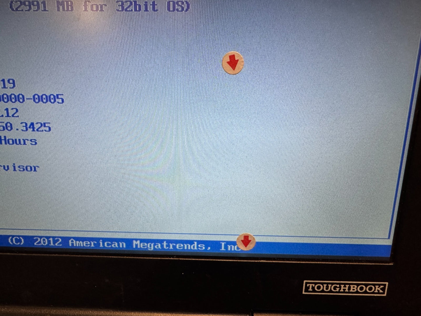 Panasonic Toughbook 1366 x 768 CF-54 i5-6300U@2.4GHz 8G RAM NoAC  *READ*