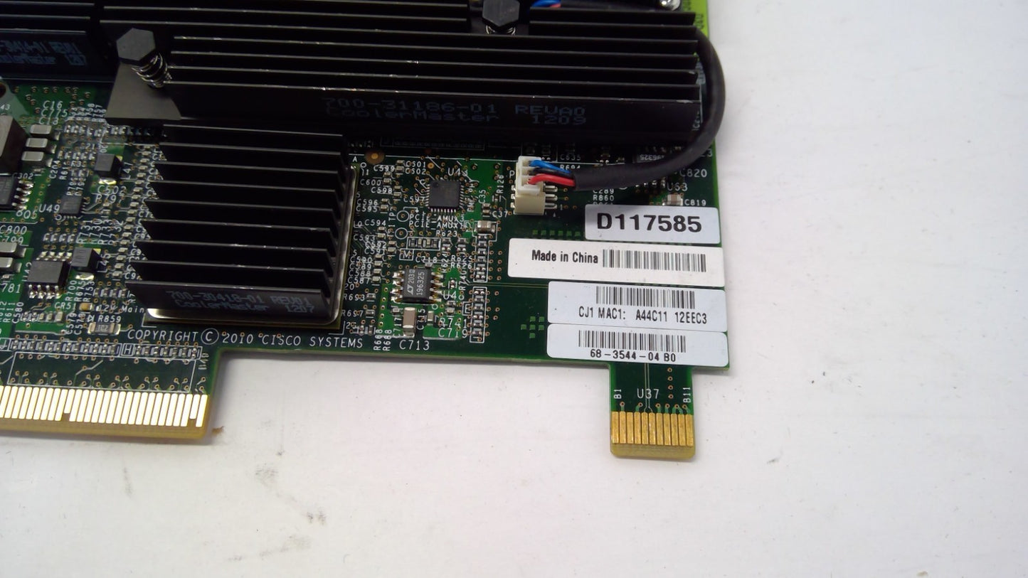 Cisco 73-12522-04 D117585 10Gb Dual Port  Virtual Interface Card 68-3544-04