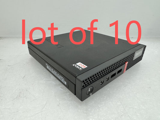 Lot of 10 Lenovo ThinkCentre M625q Desktop Chassis E2-9000e Motherboard*Barebone