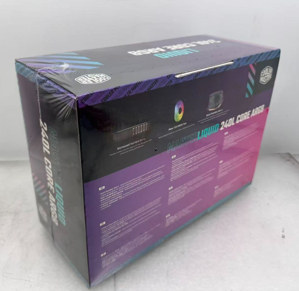 Cooler Master MasterLiquid 240L Core ARGB 240 AIO Cooler Brand New