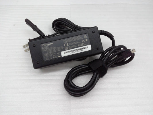Targus Universal APA108  100W USB C A.C Adaptor for Macbook Chromebook Surface