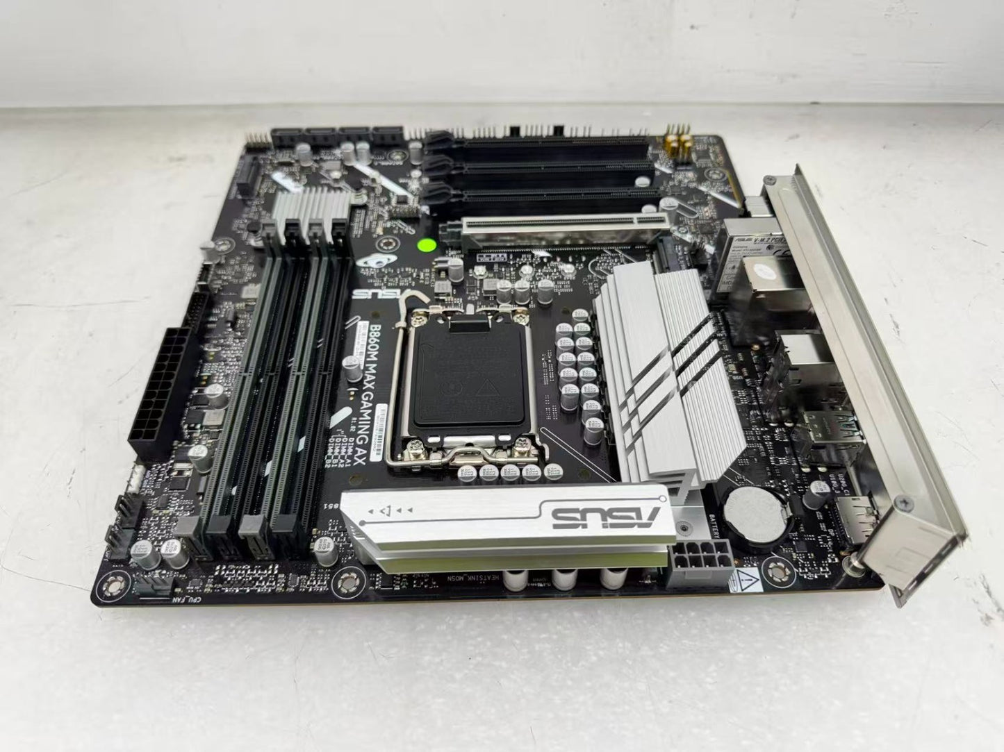 ASUS B860M MAX GAMING AX Motherboard DDR5 Intel Socket 1851 *READ*