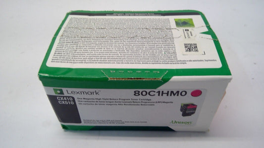 LEXMARK- 80C1HM0 ONE MAGENTA HIGH YIELD TONER