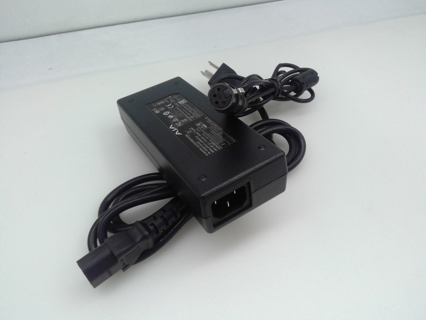 Genuine AJA AC Adapter ATS090-P120-XLR ATS090-P120 Power Charger 12V 7.0A