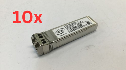 lot of 10 Genuine Intel E10GSFPSR FTLX8571D3BCV-IT 10G/1G E65689-001 0Y3KJN