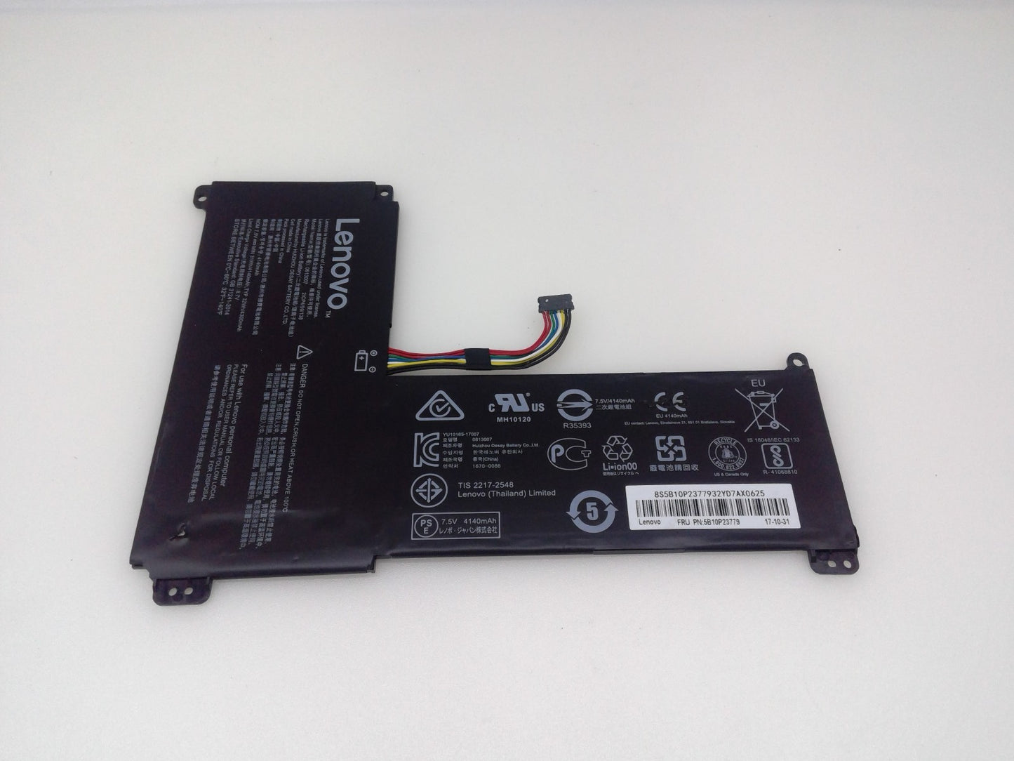 Genuine 0813007 2ICP4/59/138 Battery For Lenovo IdeaPad 120S-14 120S-14IAP 7.5V