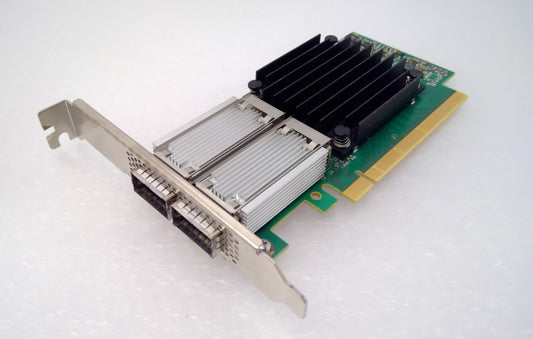 Mellanox ConnectX-4 EDR+ 100GbE CX456A 2Port QSFP28 PCIe NIC MCX456A-ECAT