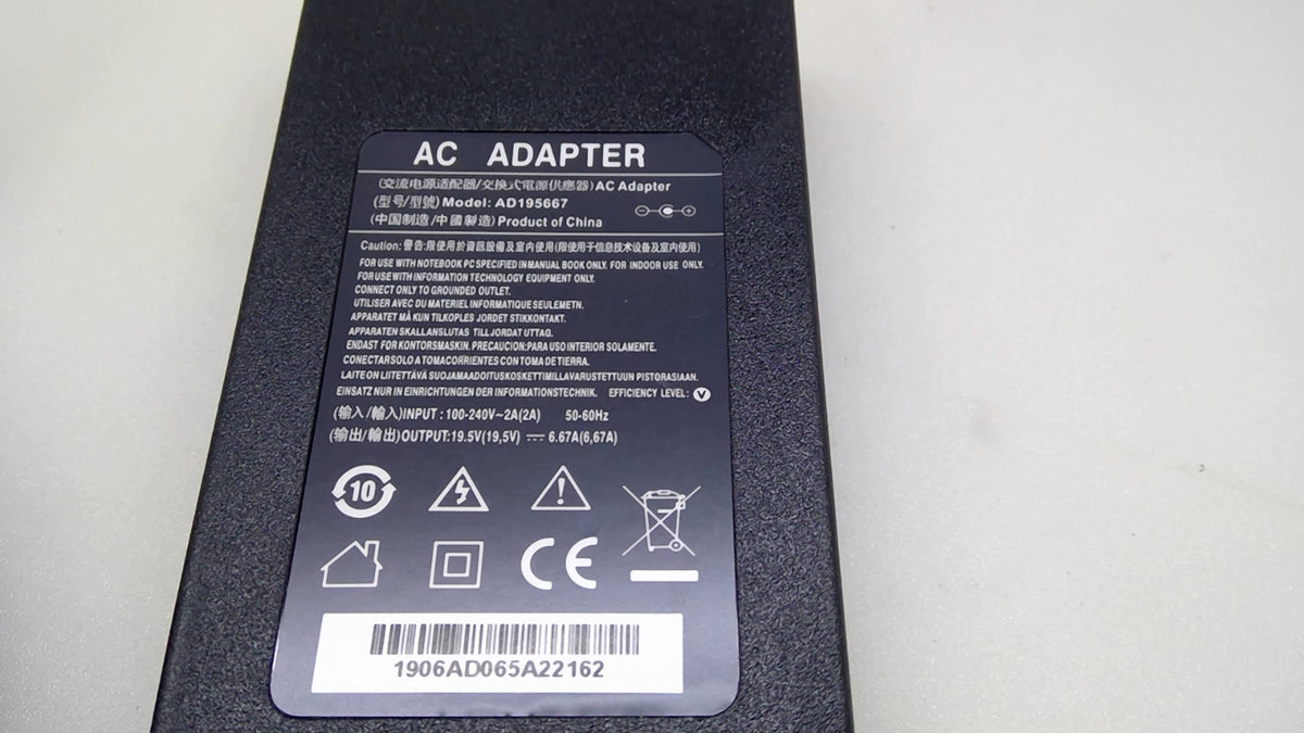 130W 19.5V 6.67A 4.5mm AC Adapter AD195667 Laptop Charger For Dell